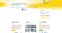 Desktop Screenshot of dunamarmilfontes.com
