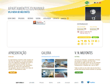 Tablet Screenshot of dunamarmilfontes.com